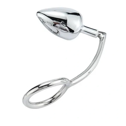 Hook Stainless Set Cock DiscreetChoice 4663 Anal with Ring Steel 1004